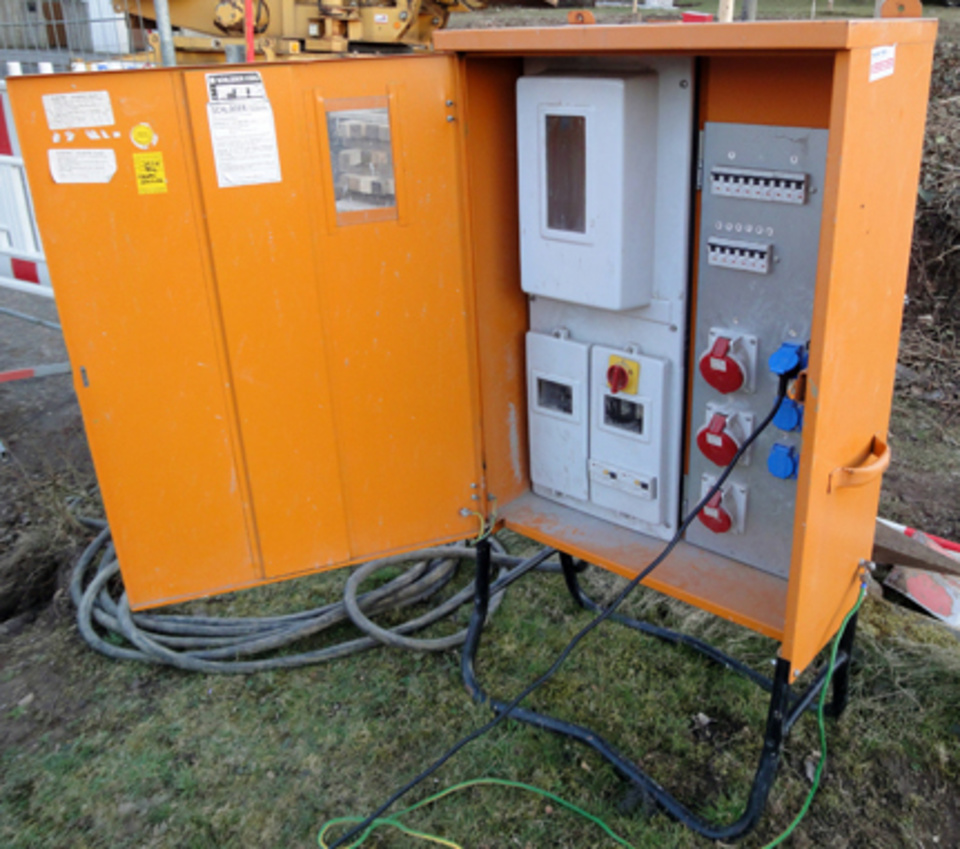 Baustromkasten bei Elektro-Büttner GmbH in Aschaffenburg