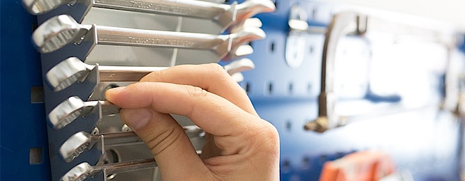 Werkstatt bei Elektro-Büttner GmbH in Aschaffenburg