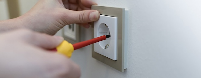 Elektro­installation bei Elektro-Büttner GmbH in Aschaffenburg