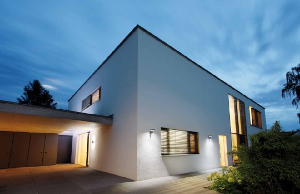 Aussenbeleuchtung bei Elektro-Büttner GmbH in Aschaffenburg