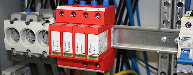 Über­spannungs­schutz bei Elektro-Büttner GmbH in Aschaffenburg