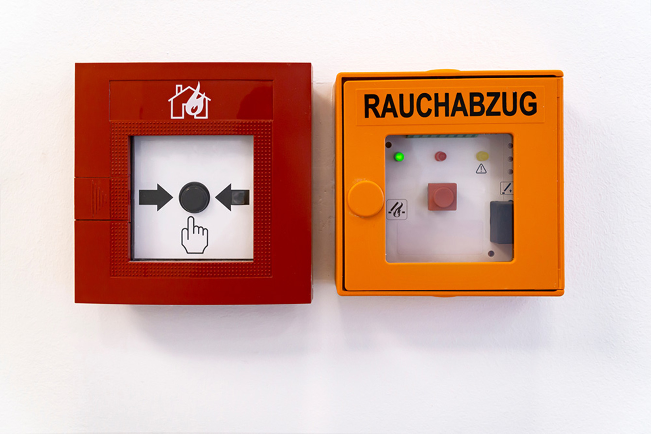 Rauchwärme­abzug bei Elektro Büttner GmbH in Aschaffenburg